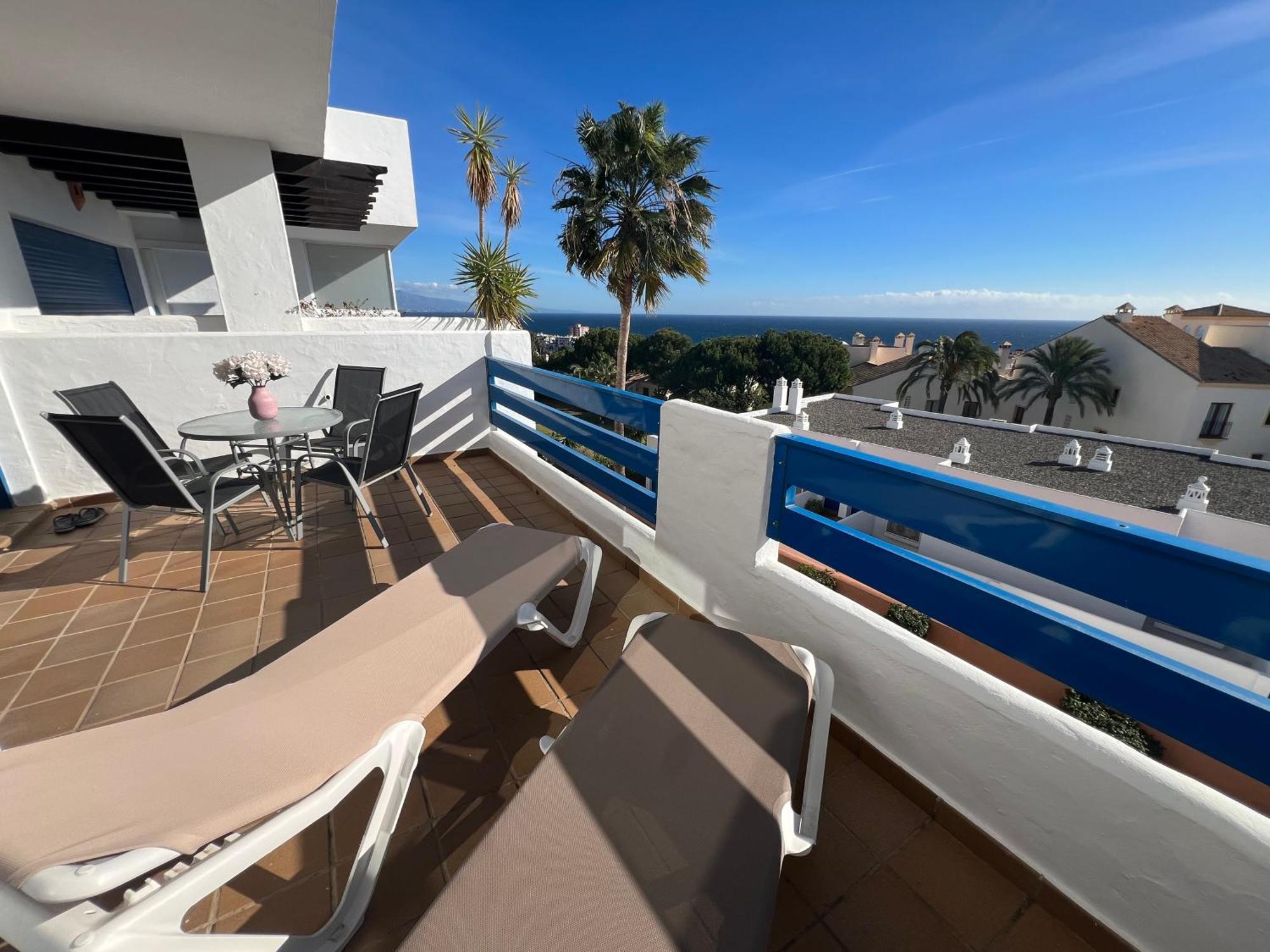 2 Bedrooms Sea And Pool View Apt In Duquesa Golf & Gardens Manilva Castillo de Sabinillas ภายนอก รูปภาพ